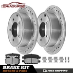 Rear Disc Rotors + Brake Pads For Dodge Avenger Caliber Chrysler 200 Sebring. Fixed Price $59.95.