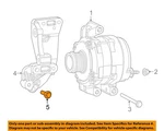 Chrysler Oem 01-22 200 Electrical Alternator-bracket Screw 6509154AA. Fixed Price $14.77.