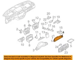 Chrysler Oem 03-04 Sprinter 2500 Instrument Panel Components-bin 5104263AA. Fixed Price $140.07.