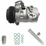 Ryc Remanufactured Compressor Kit DF68 Fits Jeep Wrangler 3.8L 2008. Fixed Price $194.99.