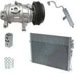 Ryc Reman Ac Compressor Kit With Condenser EA55A Fits Jeep Commander 4.7L 2008. Fixed Price $304.99.