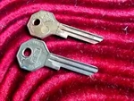 2 Key Blank Vintage Studebaker Mopar Brass Ignition 60'S Late 50'S Look Closely. Fixed Price $6.00.
