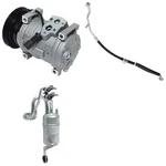 A/c Compressor Kit-short Replacement Uac Fits 07-09 Pt Cruiser. Fixed Price $372.78.
