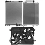Electric Radiator Condenser Cooling Fan Kit For 2005 Chrysler 300 2006-2009. Fixed Price $205.54.