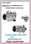 Direct-fit 7SBH17C Ac Compressor For Mopar 68150375AE. Fixed Price $409.99.