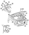 Genuine Mopar Refrigerant Label 55116446AA. Fixed Price $6.67.