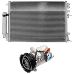 Ac Condenser & Compressor Cooling Kit For 05-06 Chrysler 300 Dodge Magnum 3.5L. Fixed Price $200.22.