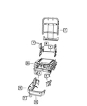 Genuine Mopar Seat Adjuster Right 5175954AA. Fixed Price $549.41.