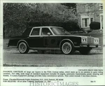 1985 Press Photo The New Four-door Chrysler Fifth Avenue Sedan On Display. Fixed Price $24.99.