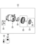 Genuine Mopar Air Conditioning Clutch Coil 68166490AA. Fixed Price $55.87.