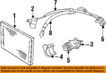 Chrysler Oem 89-13 Caravan Condenser, Compressor Lines-clutch Pulley 4462927. Fixed Price $75.11.