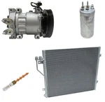 Brand New Ryc Ac Compressor Kit W/ Condenser DA75A-N Fits Jeep Liberty 2.4L 2002. Fixed Price $318.99.
