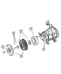 Genuine Mopar Air Conditioning Compressor Remanufactured 55111440AC. Fixed Price $471.93.