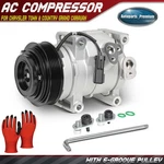 Ac Compressor With Clutch For Chrysler Town & Country Grand Caravan Journey 3.6L. Fixed Price $149.98.