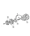 Genuine Mopar A/c Compressor Pulley Hub Kit 5161810AA. Fixed Price $356.96.