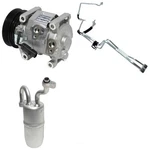 A/c Compressor Kit-short Replacement Uac Fits 2011 200 3.6L-V6. Fixed Price $371.66.
