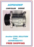 Oem Denso A/c Compressor For Chrysler Dodge 10S20H 05005440AA 447220-3462. Fixed Price $464.99.
