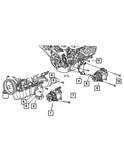 Genuine Mopar Hex Head Bolt And Washer 6101054. Fixed Price $5.80.