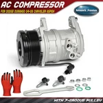 A/c Compressor W/ 7-GROOVE Pulley For Dodge Durango 04-08 Chrysler Aspen 07-08. Fixed Price $203.89.