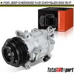 A/c Compressor W/ Clutch For Chrysler 200 2015-2017 Jeep Cherokee Kl 2014-2022. Fixed Price $259.99.