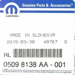 Genuine Mopar 2004-2008 Chrysler Crossfire Ignition Spark Plug Coil 5098138AA. Fixed Price $174.59.