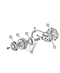Genuine Mopar A/c Compressor Pulley Hub Kit 4720834. Fixed Price $171.29.