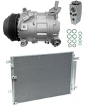 Ryc Reman Ac Compressor Kit W/ Condenser ED26A Fits Jeep Cherokee 2.4L 2016. Fixed Price $304.99.
