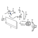 For Jeep Renegade 2015-2016 68509228AA A/c Refrigerant Pressure Sensor. Fixed Price $241.55.