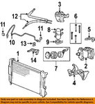 Chrysler Oem 02-03 Dakota Condenser, Compressor Lines-clutch Pulley 5072658AA. Fixed Price $144.45.