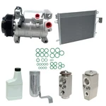 Ac Compressor & Condenser Kit Fits Town Country Grand Caravan W/rear KTC341. Fixed Price $294.99.