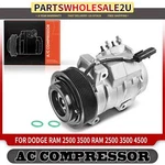A/c Compressor With 8-GROOVE Pulley For Dodge Ram 2500 3500 2010 1500 4500. Fixed Price $189.99.