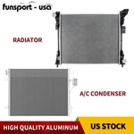 Radiator + Condenser For 08-20 Dodge Grand Caravan 08-16 Chrysler Town & Country. Fixed Price $120.69.