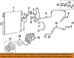 Chrysler Oem 10-24 2500 Condenser, Lines-compressor 55111444AD. Fixed Price $644.14.