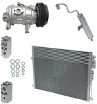 Ryc Reman Ac Compressor Kit W/ Condenser EA56A Fits Jeep Commander 3.7L 2008. Fixed Price $309.99.