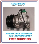 New Oem Mopar Ac Compressor 10PA17K Chrysler Dodge 50-29210 4677202 4677347. Fixed Price $239.99.