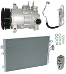 Ryc Reman Ac Compressor Kit W/ Condenser EG66A Fits Dodge Journey 2.4L 2016. Fixed Price $314.99.