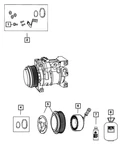 Genuine Mopar Pulley Bolt 68025879AA. Fixed Price $12.79.