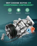 A/c Ac Compressor For 2001-2006 Chrysler Sebring 2001-2004 Dodge Stratus. Fixed Price $108.75.