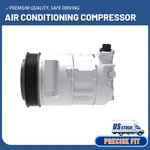 Ac Air Compressor W/clutch For Dodge Journey Avenger Chrysler 200 Sebring 2.4L. Fixed Price $164.20.