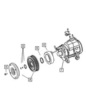 Genuine Mopar A/c Compressor Pulley Hub Kit 5135993AA. Fixed Price $182.08.
