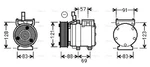 Ava Aircon Compressor HYAK258 For Hyundai H200 (1998) 2.5 Crdi. Fixed Price $310.57.