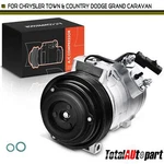 Ac Compressor With Clutch For Chrysler Town & Country Dodge Volkswagen 10S20C. Fixed Price $172.99.