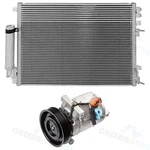 Ac Condenser & A/c Compressor Cooling Kit For 05-06 Chrysler 300 Dodge Magnum. Fixed Price $200.68.