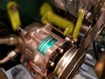 Sanden Compressor Bracket For Chrysler Low Mount New Design Mopar A/c. Fixed Price $159.00.