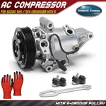 A/c Compressor With Clutch For Suzuki SX4 Crossover 6 Pulley Groove. Fixed Price $173.49.