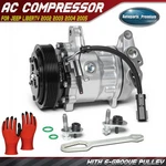 Compressor With Clutch For Jeep Liberty 2002 2003 2004 2005 3.7L 55037466AC. Fixed Price $145.79.